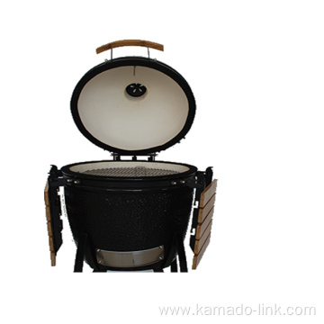 Ceramic Kamado Stove Foldable Charcoal BBQ Grill